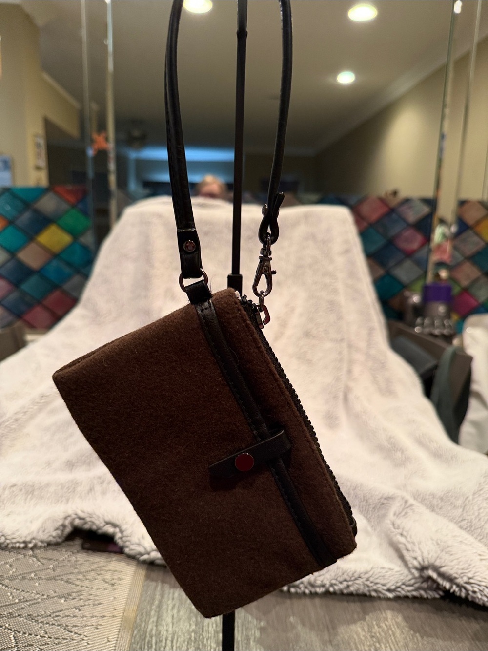 Sherpani Wool Wristlet
